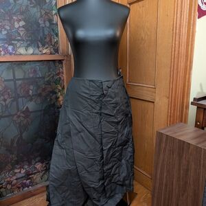 Chic Asymmetrical Black Skirt for Women